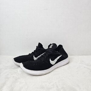 Nike Black and White Women's Flyknit Sneakers